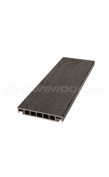 Террасная доска из ДПК SW Salix (S) (R) темно-коричневый купить в Буденновске