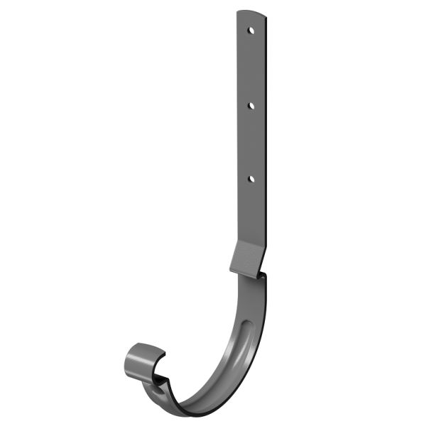 Карнизный крюк длинный D125 Döcke STAL PREMIUM Графит, (RAL 7024) купить в Буденновске